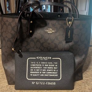Vintage NWT Coach City Tote